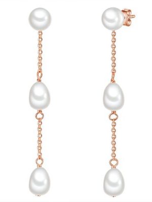 Valero Pearls Perlenring Sterling Silber 925-/ Süßwasserperlen 