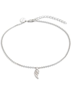 XENOX Fußkette / Fußband - Flügel - XS3534 925 Silber silber