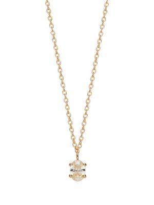 XENOX Halskette - XS91242G 925 Silber vergoldet, Zirkonia gold
