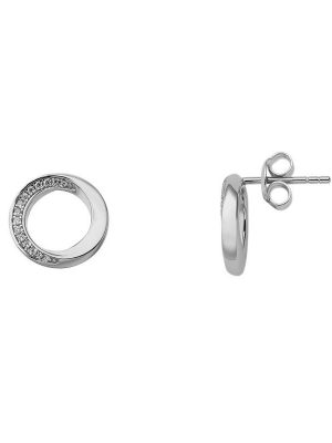 XENOX Ohrstecker - Silk - XS2126 925 Silber, Zirkonia silber
