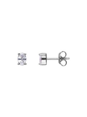 XENOX Ohrstecker - XS91248 925 Silber, Zirkonia silber