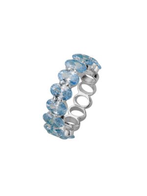 XENOX Ring - XS91253/54 925 Silber, Zirkonia silber