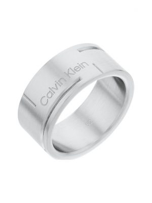 Calvin Klein Edelstahlring Architectural 35000191H