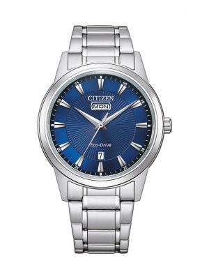 Citizen Herrenuhr Classic Elegant Day and Date AW0100-86LE Edelstahl