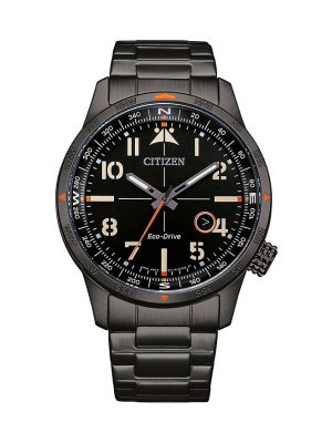 Citizen Herrenuhr Pilot 3 BM7555-83E Edelstahl