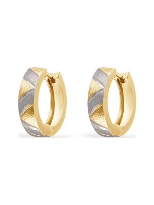 FAVS Creolen 88440382 585er Gelbgold, 585er Weißgold