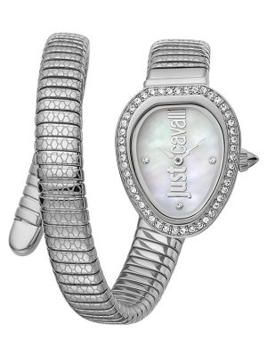 Just Cavalli Damenuhr Signature Snake JC1L167M0015 Edelstahl