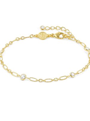 Nomination Armband - Bella - 146685/036 925 Silber vergoldet, Zirkonia gold