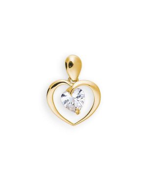 Palido Anhänger - Mein Tagebuch - Sehnsucht K12122G 585 Gold, Zirkonia gold