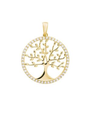 Palido Anhänger - X-mas 2021 K13093G 585 Gold, Zirkonia gold