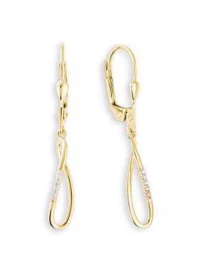 Palido Ohrringe - Goldene Augenblicke K12186G 585 Gold, Zirkonia gold