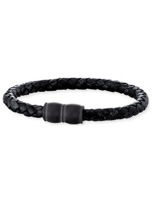 Save Brave Armband SBB-AARON-BK-22 Leder