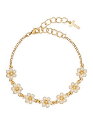 Ted Baker Armband Daisy Pearl TBJ3008-02-28 Messing, Kunststoff