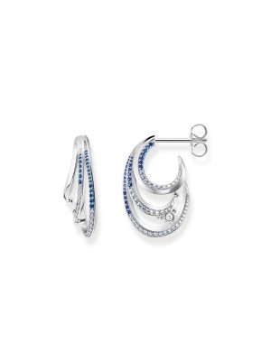 Thomas Sabo Creolen - H2230-644-1 925 Silber blau