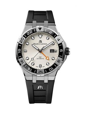 Maurice Lacroix Herrenuhr Aikon Venture GMT AI6158-SS001-130-2 Edelstahl