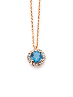 Palido Halskette - Colorista K11603R 585 Gold, Diamant, Edelstein rosegold