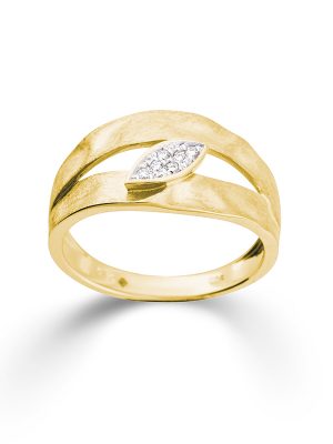 Palido Ring - 52 585 Gold, Brillant gold