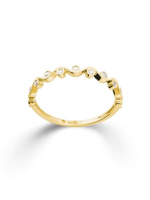 Palido Ring - 54 585 Gold, Brillant gold