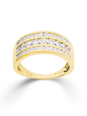 Palido Ring - 55 585 Gold, Diamant gold