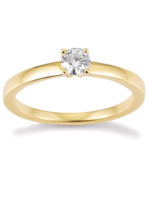 Palido Ring - 56 585 Gold, Brillant gold