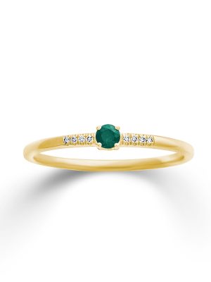 Palido Ring - 56 585 Gold, Diamant, Edelstein gold
