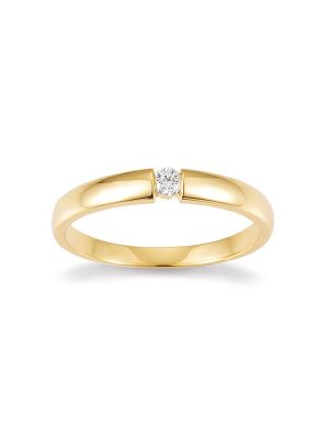 Palido Ring - 58 585 Gold, Brillant gold