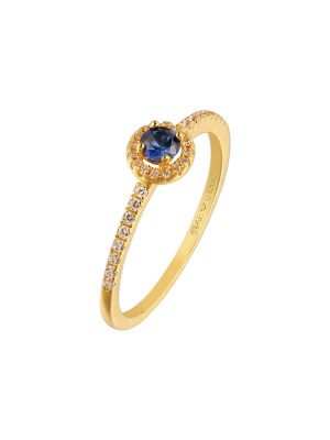 Stardiamant Ring - 50 585 Gold, Brillant gold