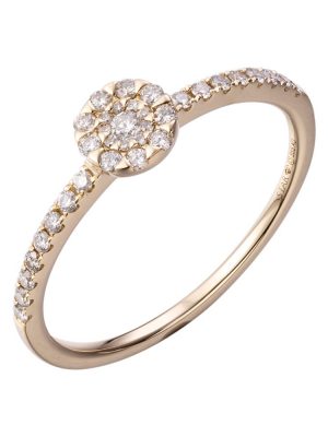 Stardiamant Ring - Brillant Gelbgold 585 - D6469G 585 Gold, Brillant gold