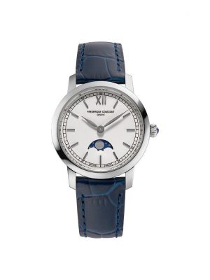 Frederique Constant Damenuhr Slimline Ladies Moonphase FC-206SW1S6