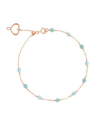 Maman et Sophie Armband - bpptaam 750 Gold, Edelstein rosegold