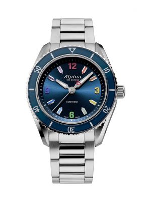Alpina Damenuhr Comtesse Sport Quartz Rainbow AL-235NRB3C6B
