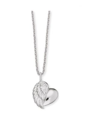 Engelsrufer Kette HEN-HEARTWING 925er Silber rhodiniert