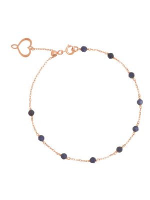 Maman et Sophie Armband - bpptaza 750 Gold, Edelstein rosegold