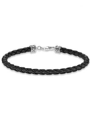 Thomas Sabo Armband Rebel at heart A2011-682-11-L19 925er Silber, Leder