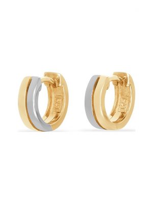 FAVS Creolen 88444779 375er Gelbgold, 375er Weißgold
