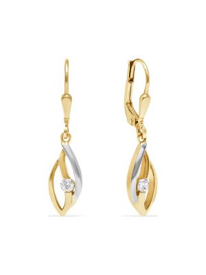 FAVS Ohrhänger 88428749 375er Gelbgold