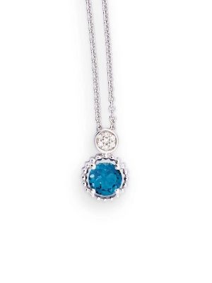 Palido Halskette - K13167W 585 Gold, Diamant, Edelstein blau