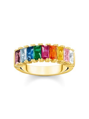 Thomas Sabo Ring - 54 750 Gold, 925 Silber gold