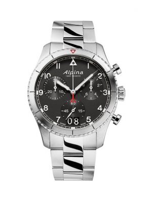 Alpina Chronograph Pilot Quarz Chronograph AL-372BW4S26B