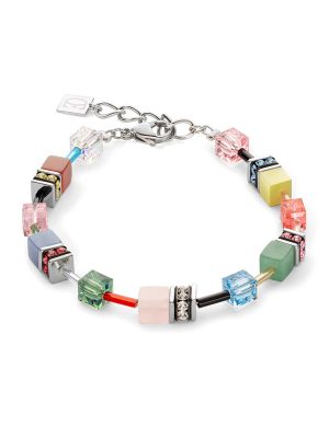 Coeur de Lion Armband - Geo Cube - 490530.1584.0 Edelstahl silber