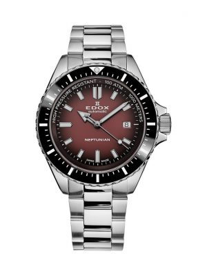 Edox Herrenuhr NEPTUNIAN 80120 3NM BRD