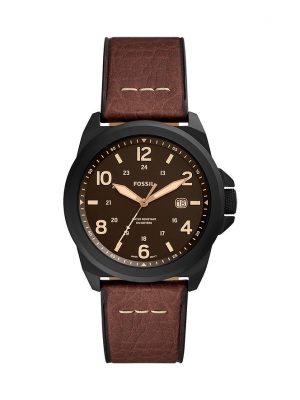 Fossil Herrenuhr Bronson FS5938 Edelstahl