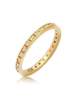 Ring Verlobungsring Diamant (0.14 Ct) 585 Gelbgold Elli DIAMONDS Gold