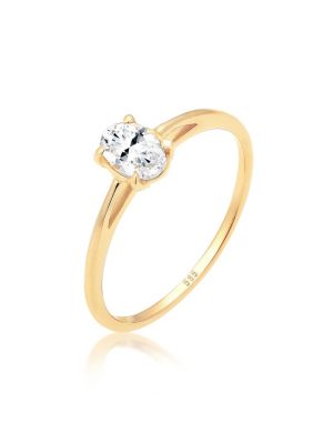 Ring Verlobungsring Valentin Liebe Topas 585 Gelbgold Elli Premium Gold