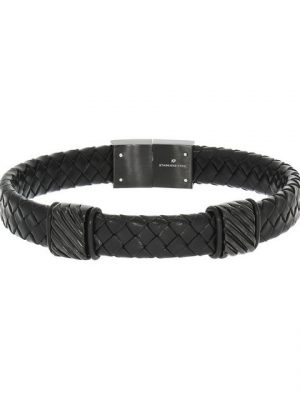 Zeeme Armband "Lederband mit Edelstahlverschluß" (1-tlg)