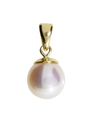 Anhänger - Ingrid 7 - Gold 585/000 - Zuchtperle OSTSEE-SCHMUCK Gelb