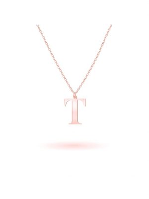 Anhänger mit Kette 925/- Sterling Silber 45cm Glänzend Beka & Bell Rot
