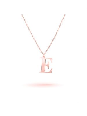 Anhänger mit Kette 925/- Sterling Silber 45cm Glänzend Beka & Bell Rot