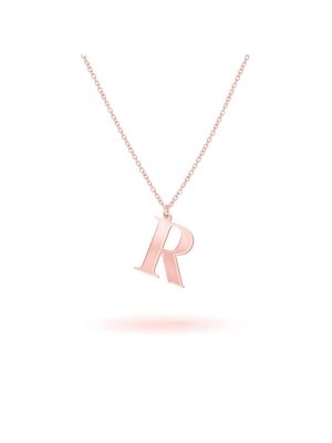 Anhänger mit Kette 925/- Sterling Silber 45cm Glänzend Beka & Bell Rot