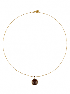 Anhänger mit Kette Jamelli Braun